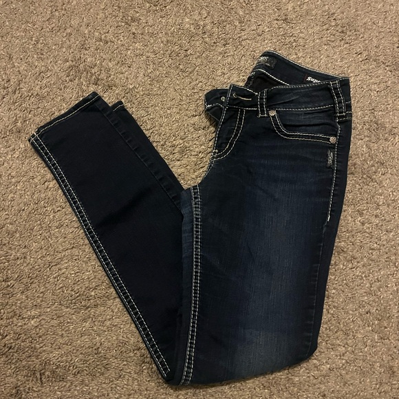 Silver Suki Mid Skinny Jeans - Picture 1 of 6